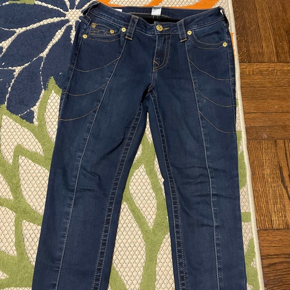 True religion jennie curvy mid rise skinny 28 - Picture 2 of 5